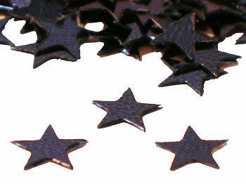 Star Confetti, Navy Blue 1/4